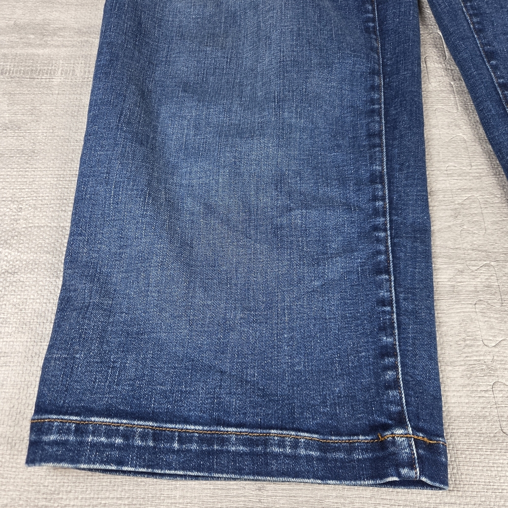 Madewell Curvy Emmett Wide Leg Jeans Size 29 High Rise Dark Wash - Picture 10 of 11